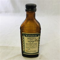 Vintage Squill With Honey Medicine Bottle (Empty)