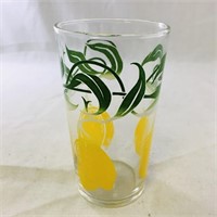 Vintage Drinking Glass (4 1/2" Tall)