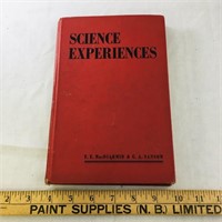 Science Experiences 1947 Book