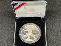 2012 INFANTRY SOLDIER SILVER DOLLAR - PROOF