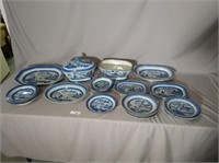 Antique Blue & White Pearlware Collection