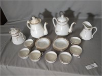 Antique White Ironstone Teapots & More