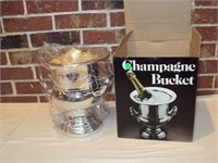 Leonard Silver plate Ice/Champagne bucket 10" Tall