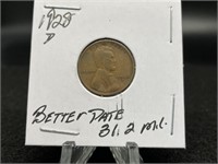 1928 D LINCOLN CENT - BETTER DATE - 31.2 MILLION