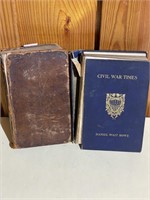 2 Antique Books