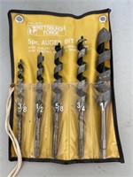 Pittsburgh Forge 5 pc. Auger Bit Set