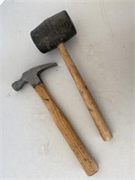 Hammer-rubber mallet