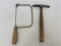Coping saw-tack hammer