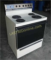 Kelvinator 4 burner 30 in electric range oven
