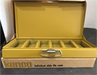 Kenco Individual Slide File Case

In original
