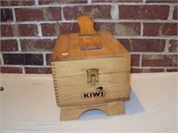 Kiwi Shoe Shine Box - Excellent Condition