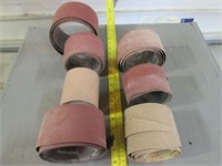 Partial Rolls of Sanding Paper
