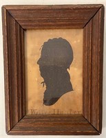 MINIATURE SILHOUETTE ON PAPER
