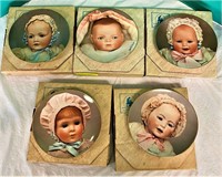 Limited Edition "Baby Dolls" Collector Plates