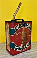 Vintage Empire State Oil Can