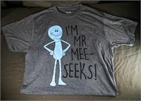 LARGE MR. MEESEEKS T-SHIRT Rick and Morty
