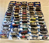Carded Hot Wheels Cars