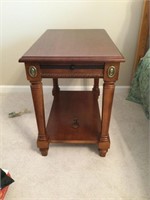 Side table 22’ tall x 16 ‘ wide x 26’ deep