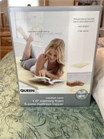 JC Penny 1.5” memory foam 5-zone ,actress topper