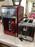 Bella matching coffee pot and toaster