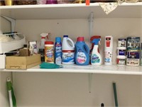 Miscellaneous laundry and cleaning supplies