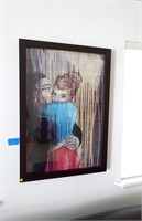 KC Haxton "Punch Drunk Love" Framed Art Print
