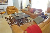 3-Piece Leather Living Room Set