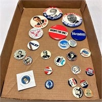 Vintage & Reproduction Political Pins