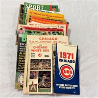 Vintage Early 1970's Sports Booklets & Magazines