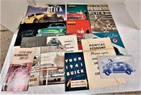 Vintage Car Brochures & Magazines