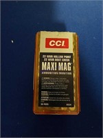 50ct-CCI .22WMR Maxi Mag HP