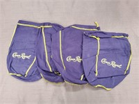 4 Crown Royal Bags