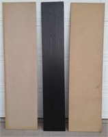 Particle Board Lot of 3