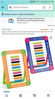 #B104/106 NEW 2 PCS COUNTING ABACUS PLASTIC