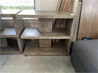 LARGE SIDE TABLES/SHELVING UNITS