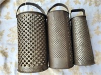 Round cylinder graters (3)
