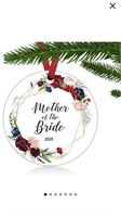 #B104/106 NEW MOTHER OF THE BRIDE 2020 ORNAMENT