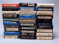 Lot of (30) 8-Track Tapes