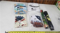 #667 NEW LOT OF DECORATIVE PILLOW COVERS , YARD
