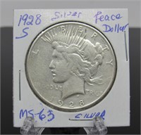1928 - S Peace Dollar