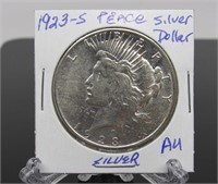 1923 - S Peace Dollar