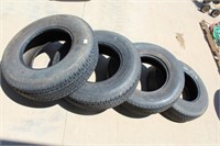 4 - ST235/80R16 Used Tires