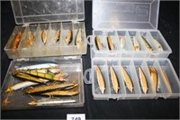 Plastic boxes for Lures(4 total);PlasticLures