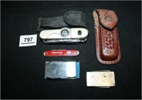 Swiss Army Knife;Multii-knife w/ compass;moneyclip