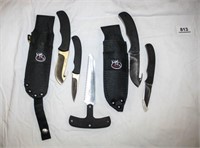 Browning Knife Hunting Sets with sheaths