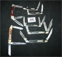 Buck Knives (6); Plastic Wood Grain knife