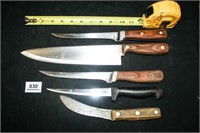 Knives(5); 5"-10" Blades; No Brand Markings