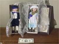 2 Dynasty Dolls - Boy and Girl