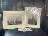 2 Matted Prints