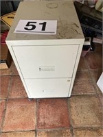 Two drawer filing cabinet